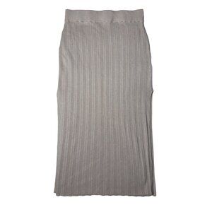 Abercrombie & Fitch Women’s Size Small Sweater Midi Skirt Double Slit Ribbed
